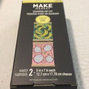 Make Market Diamond Art Kit - Yellow and Pink